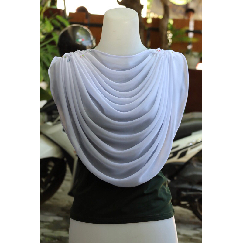 instan hijab drepery/instan layer