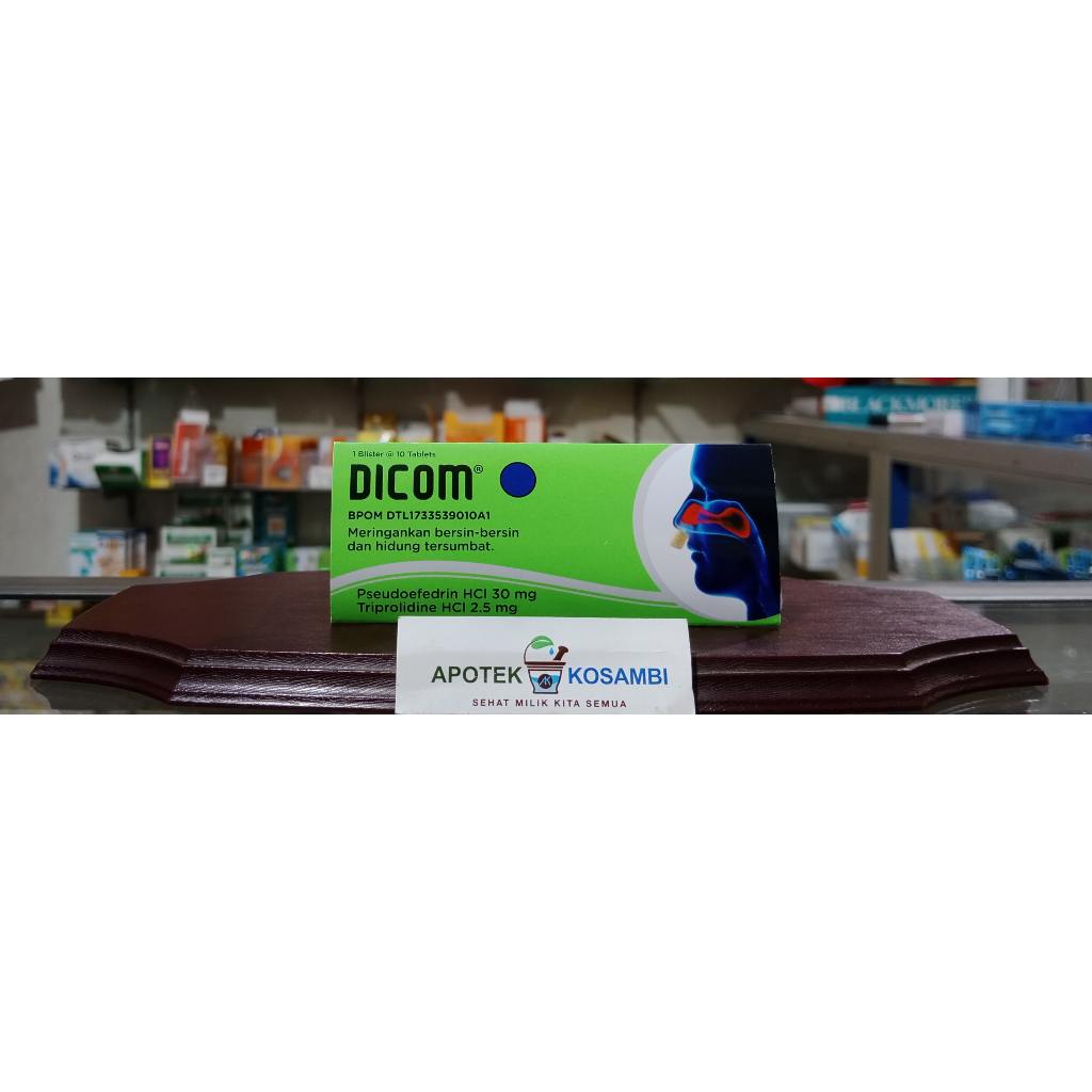 DICOM 30/2.5 MG 10 TABLET