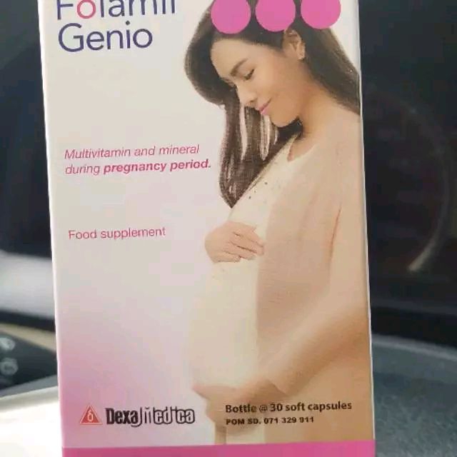 Folamil Genio isi 30 capsule