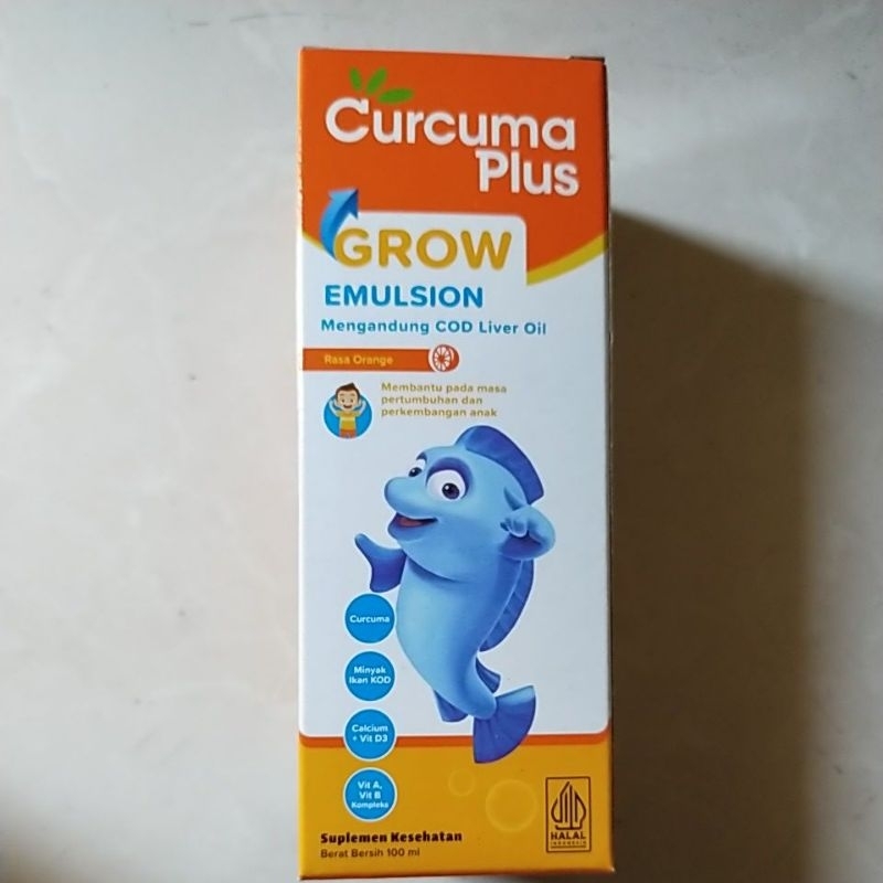 Curcuma plus Grow emulsion 100ml