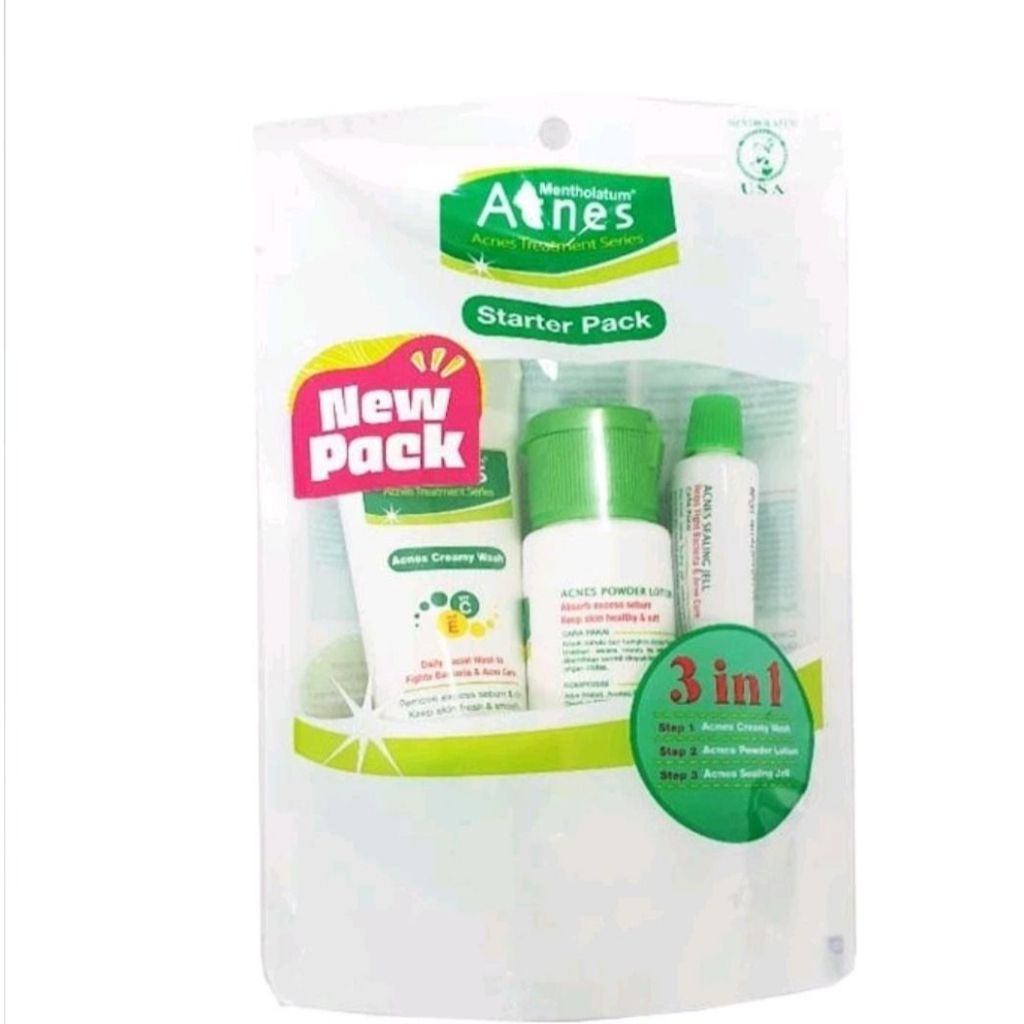 acnes 3in1 starter pack - acnes starter pack