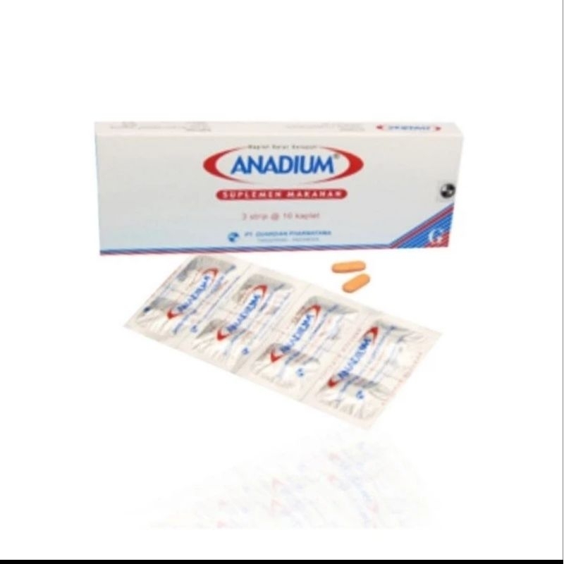 Anadium box isi 30 kaplet