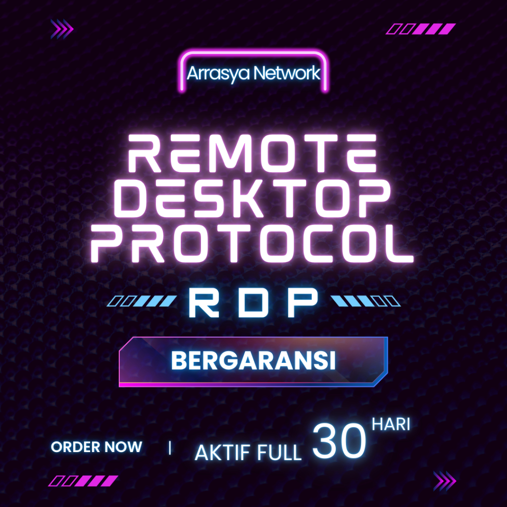 RDP / Remote Desktop Protocol Bulanan