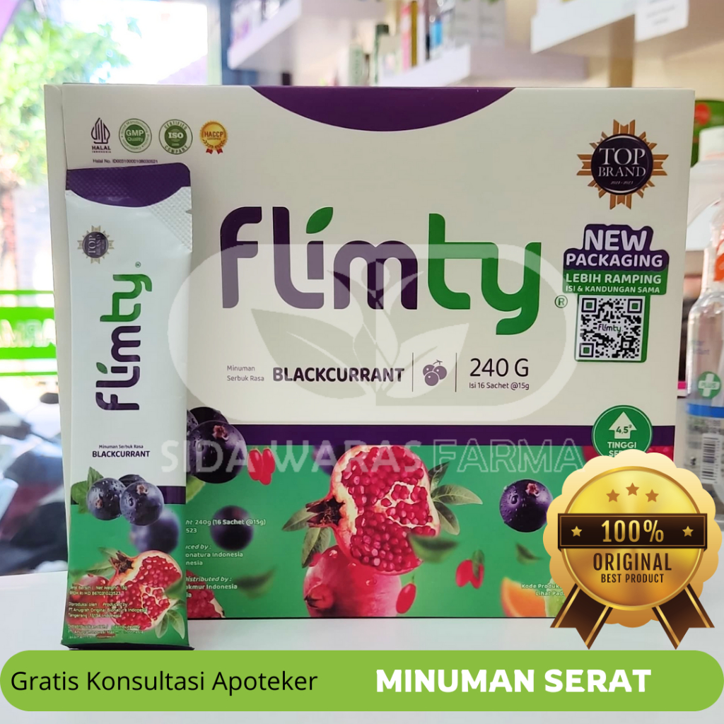 Flimty Blackcurrant 1 Box Isi 16'S