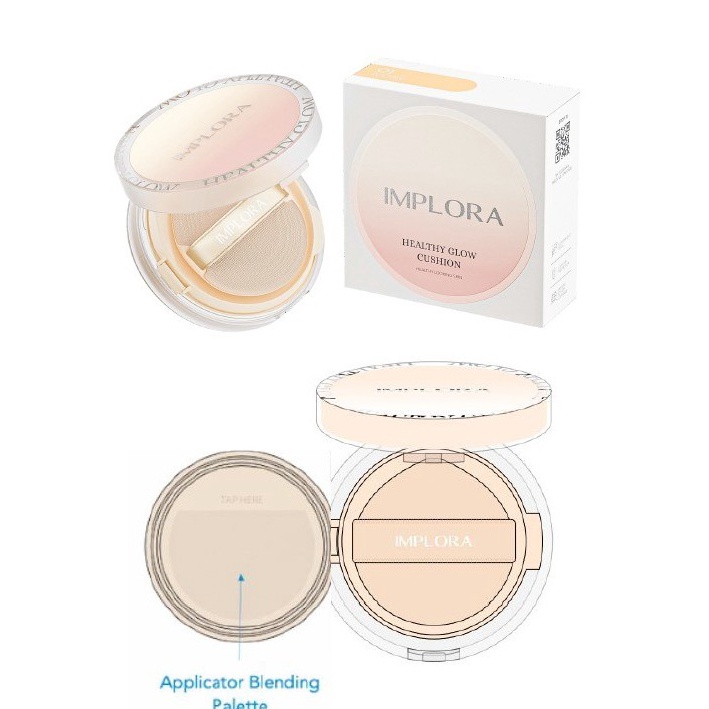 KODE L13Y IMPLORA HEALTHY GLOW CUSHION  BEDAK IMPLORA