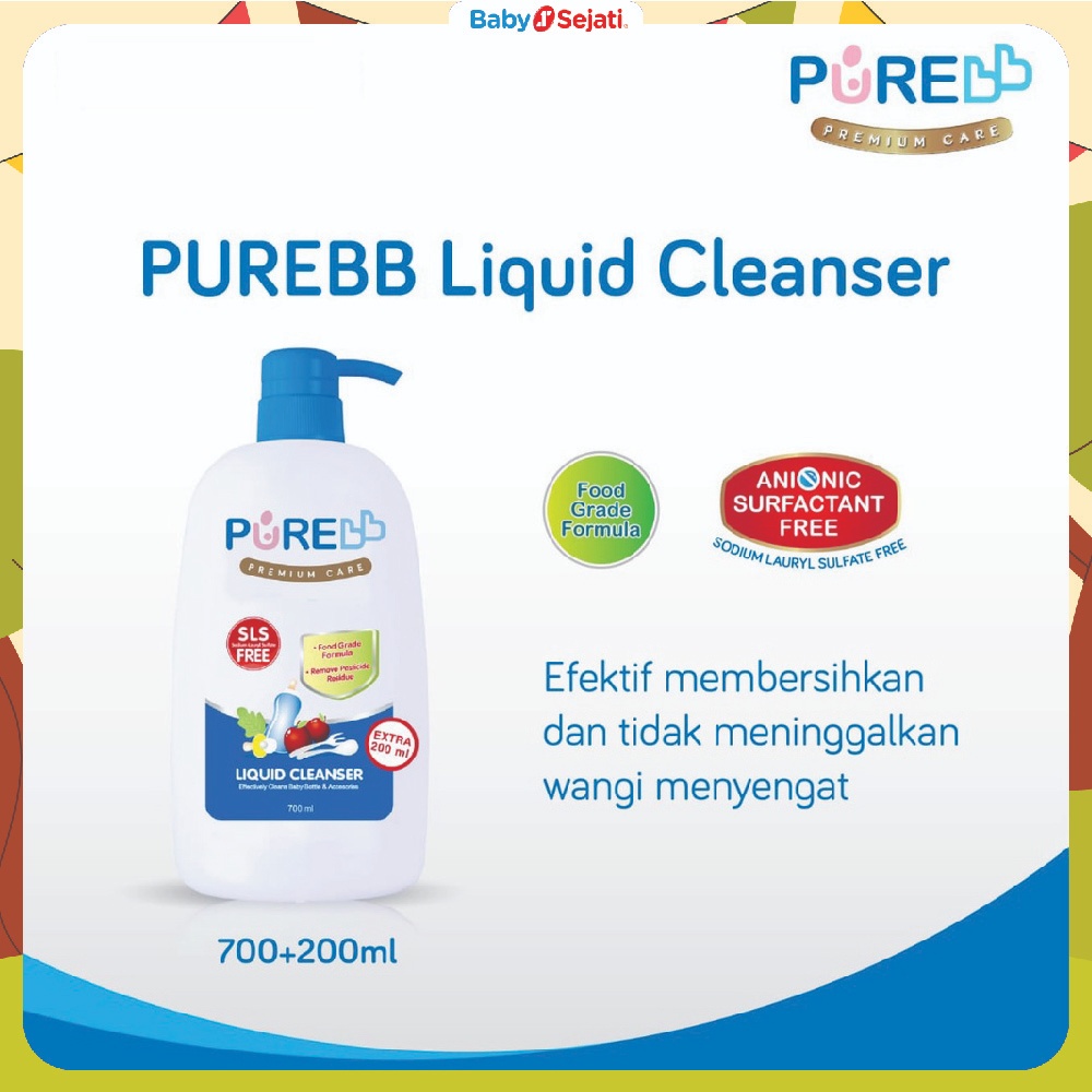 Pure BB Liquid Cleanser Pump 700ml (Extra 200ml)