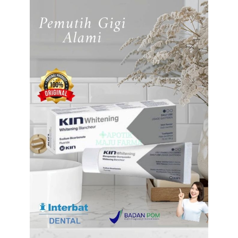 KIN WHITENING TOOTHPASTE