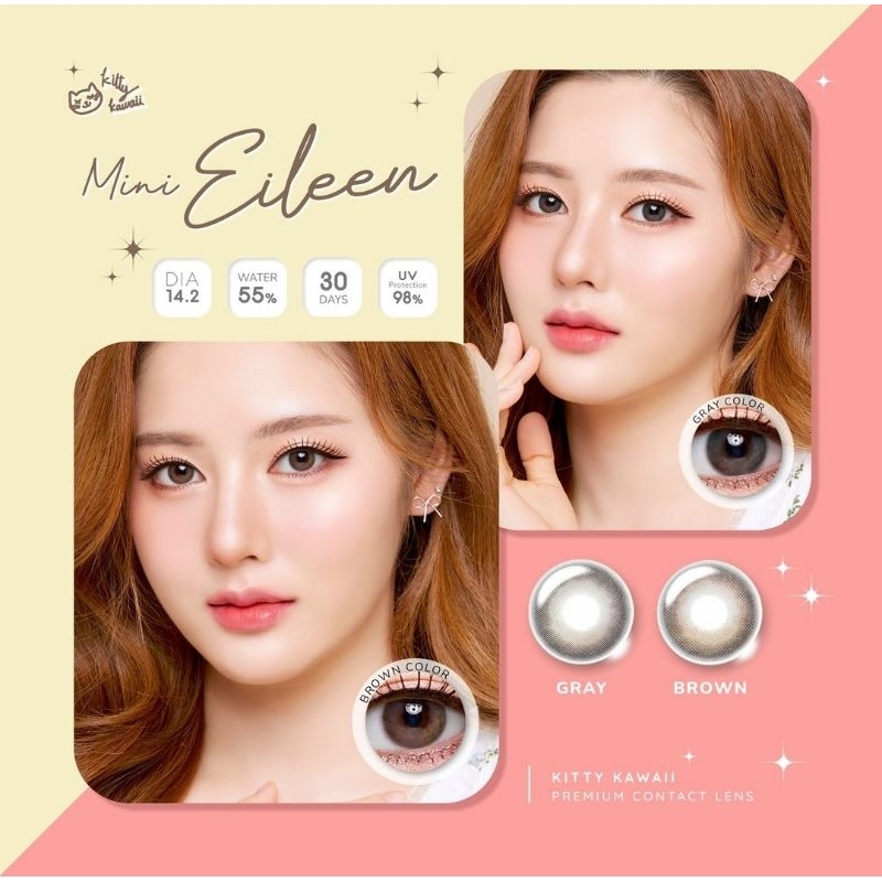 Softlens Mini Eileen By Kitty Kawaii Normal & Minus