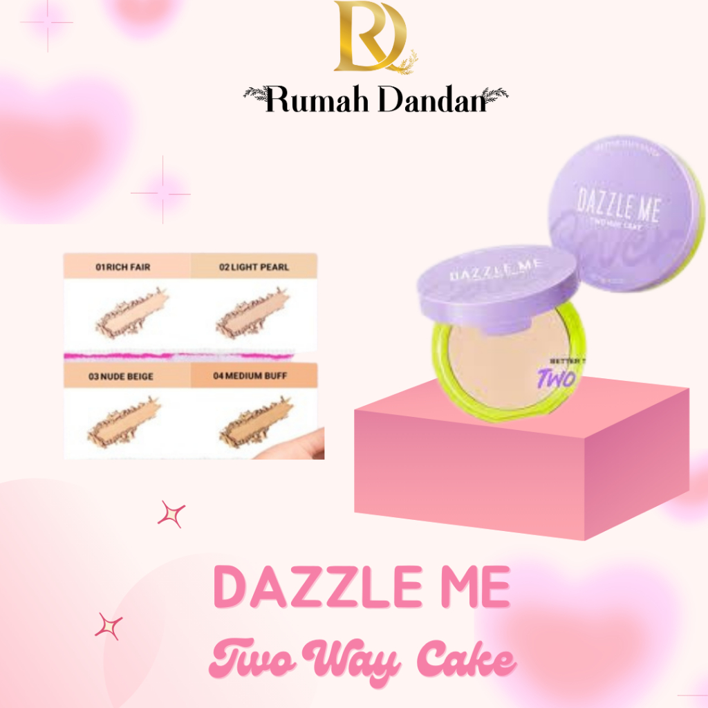 DAZZLE ME Double Kill Two Way Cake Powder 9G