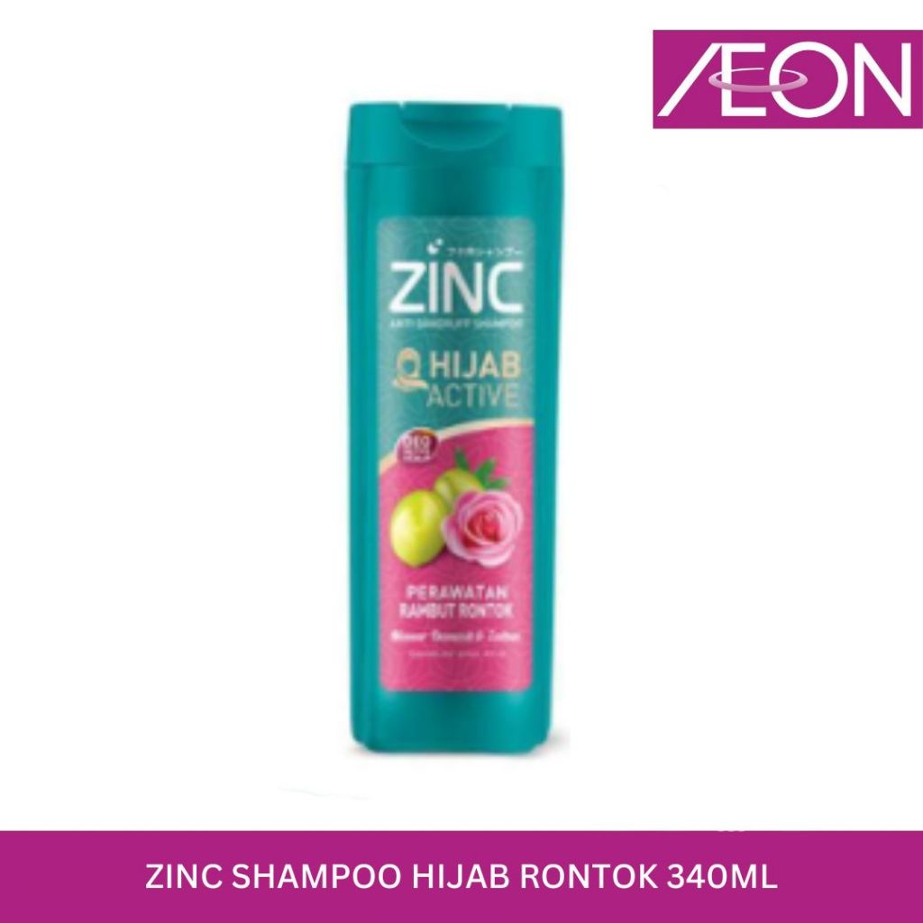 ZINC SHAMPOO HIJAB RONTOK 340ML