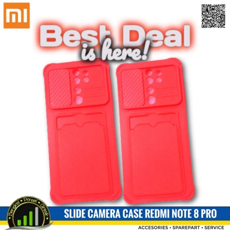 Slide Camera Case Xiaomi Redmi Note 8 Pro