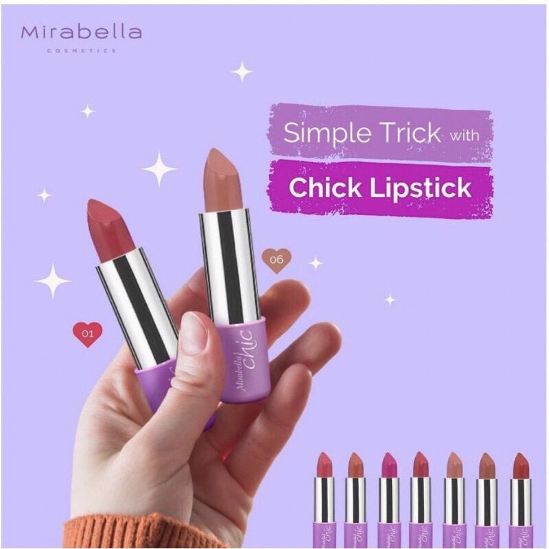 Mirabella chic lipstik original