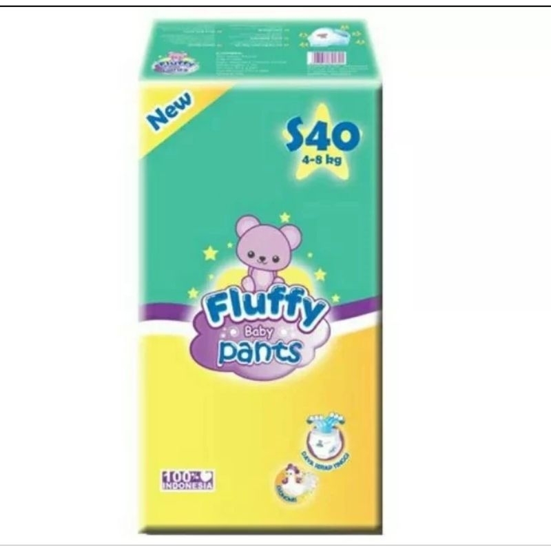 fluffy diapers pants S 40