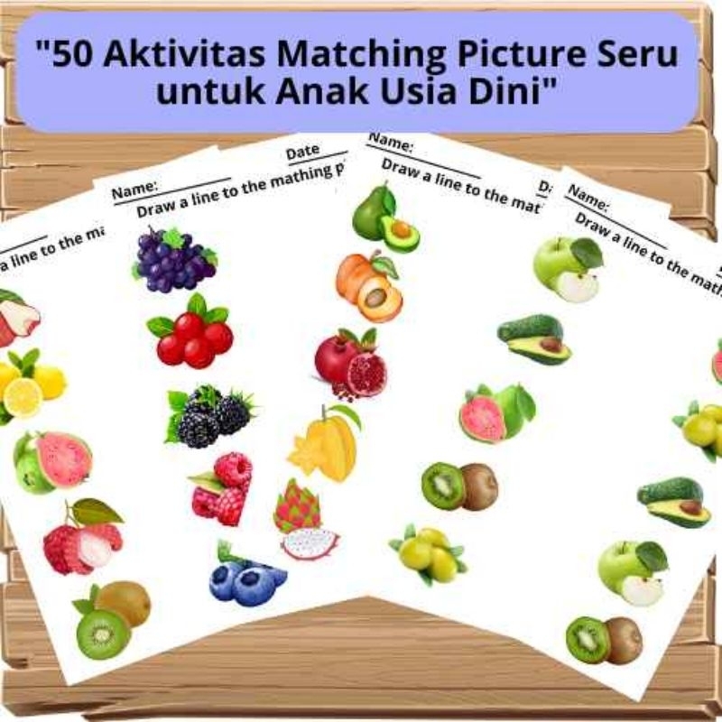 WORKSHEET MATCHING PICTURE