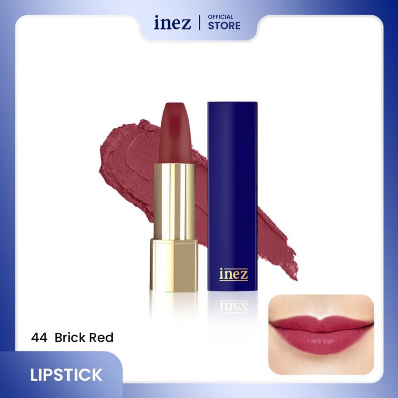 Inez Lipstick Brick Red