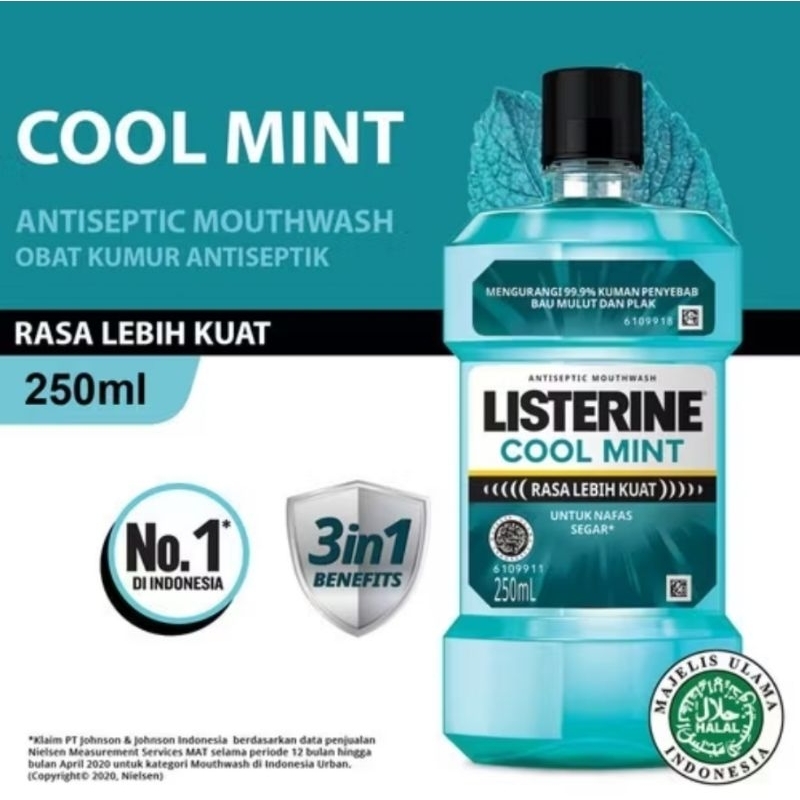 listerine 250/500/1ltr