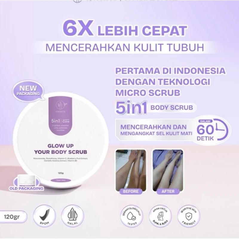 Iswhite Body scrub 120g