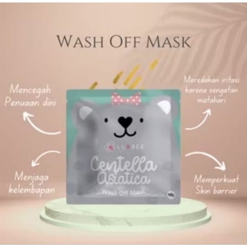 wash off mask centella asiatica