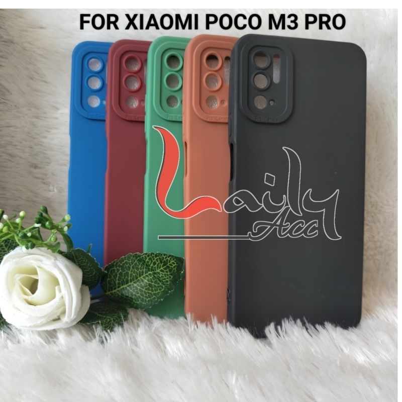 SOFT CASE MACARON PRO CAMERA POCO M3 Pro SILIKON CANDY 3D TPU