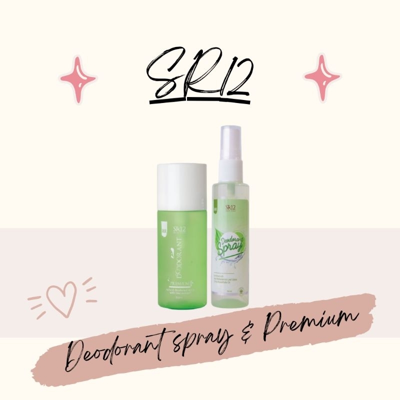 Sr12 Deodorant spray dan premium