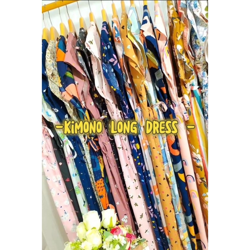daster kimono rayon premium murah