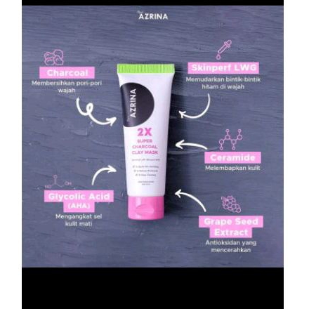 Azrina Charcoal 2x