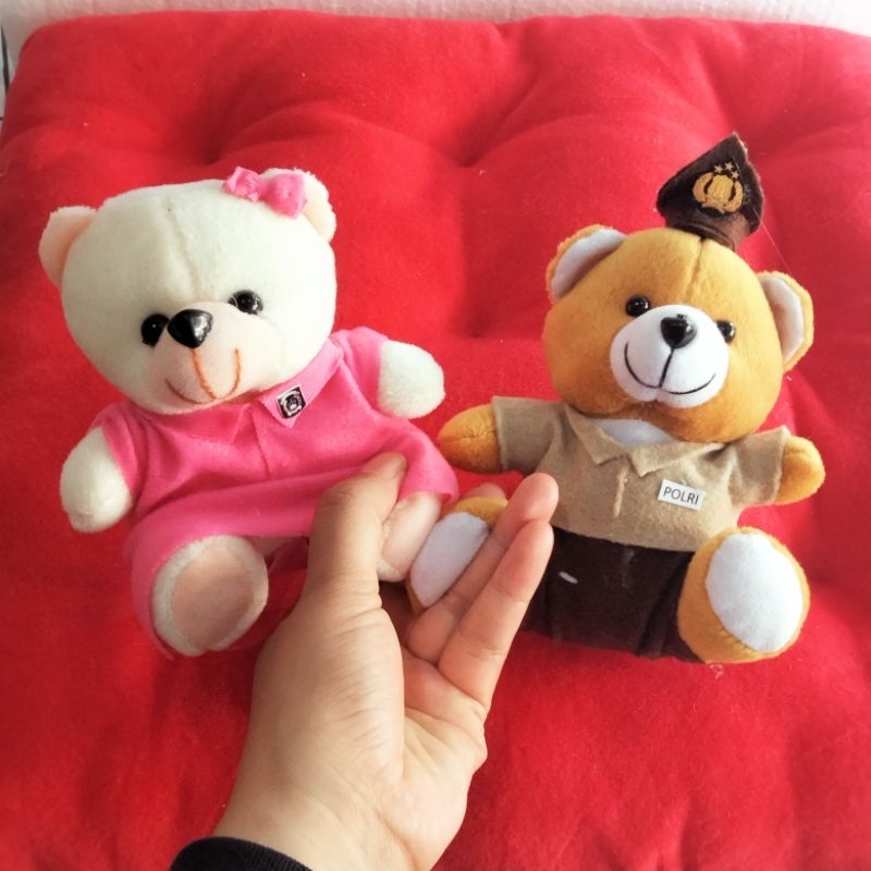 BONEKA PROFESI POLISI DAN POLWAN