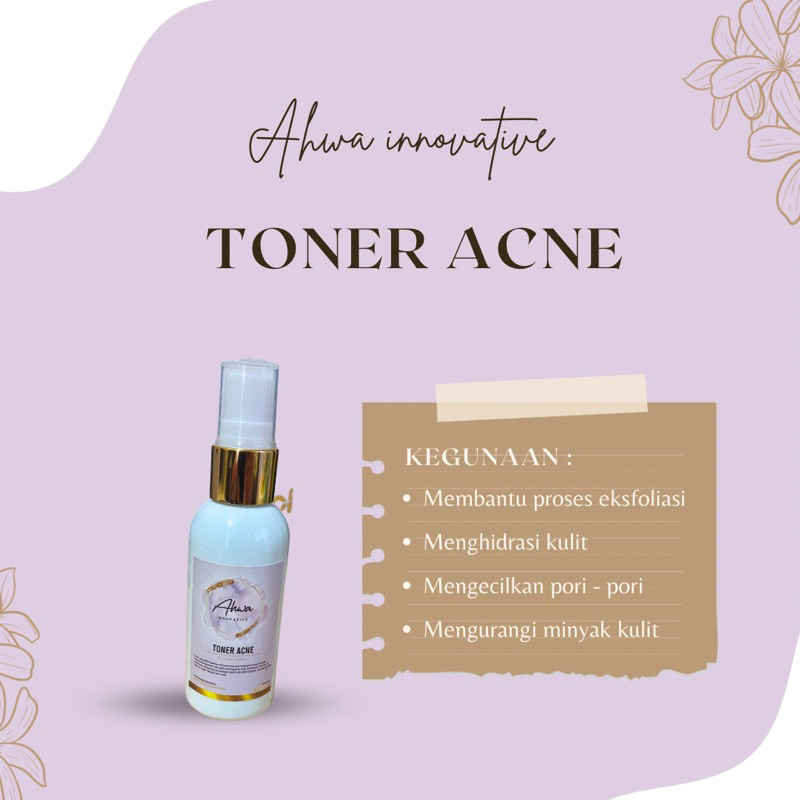 Acne toner