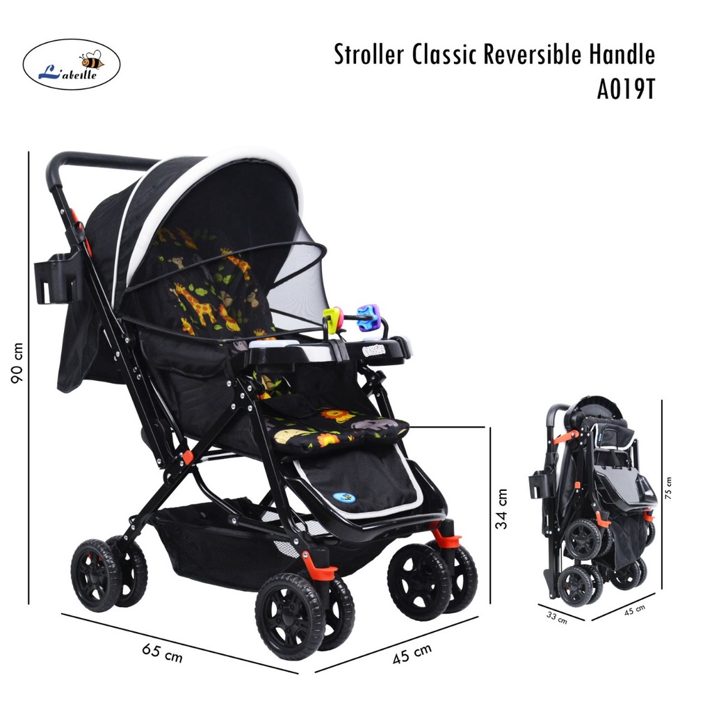 L'ABEILLE CLASSIC A019T STROLLER