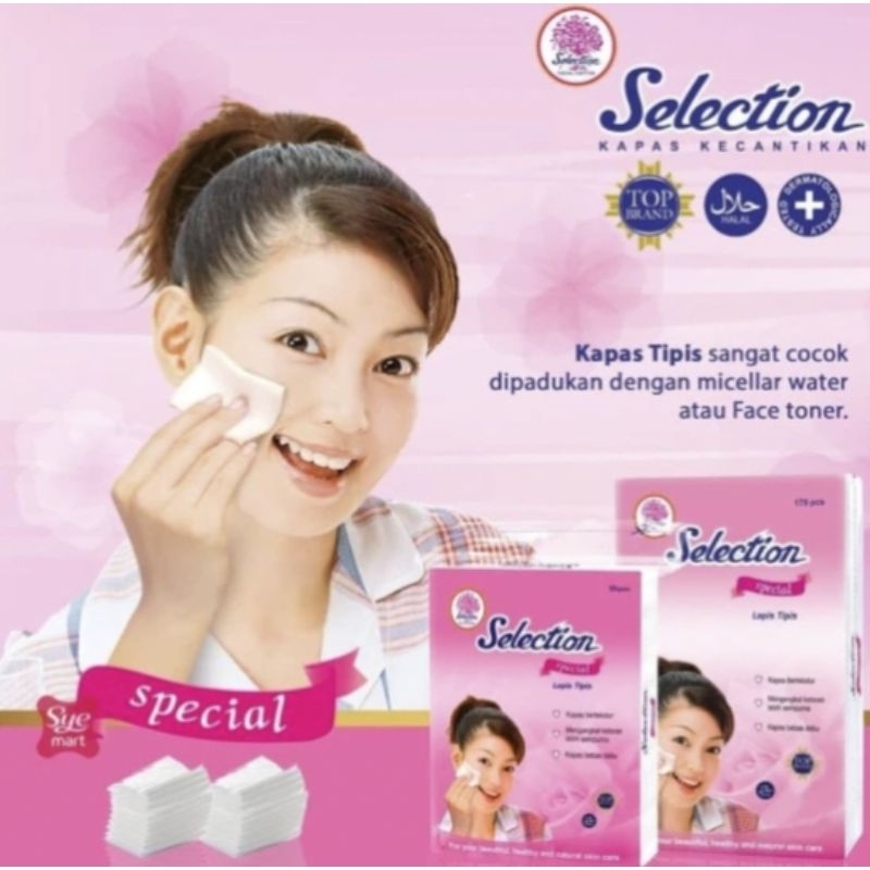 SELECTION Kapas Facial Cotton