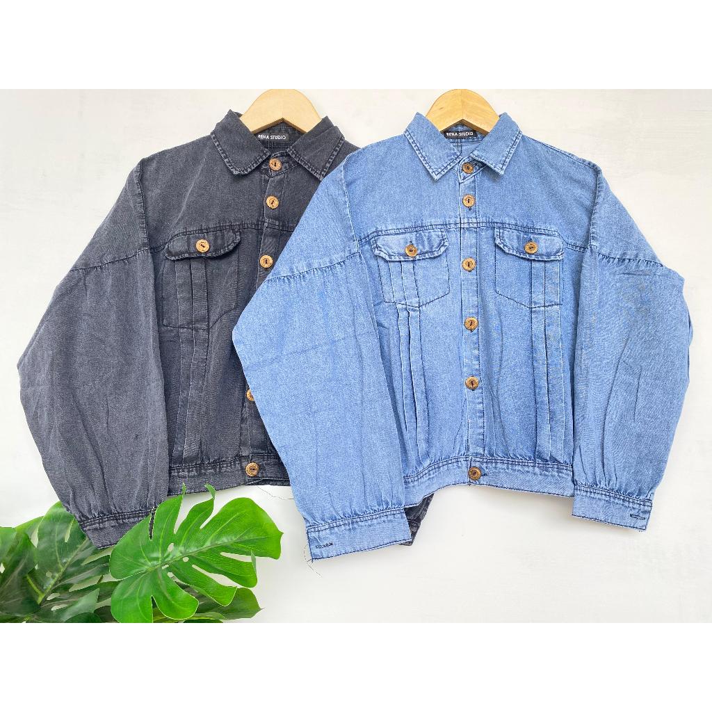 JACKET CROP JEANS RENA STUDIO KPX 290