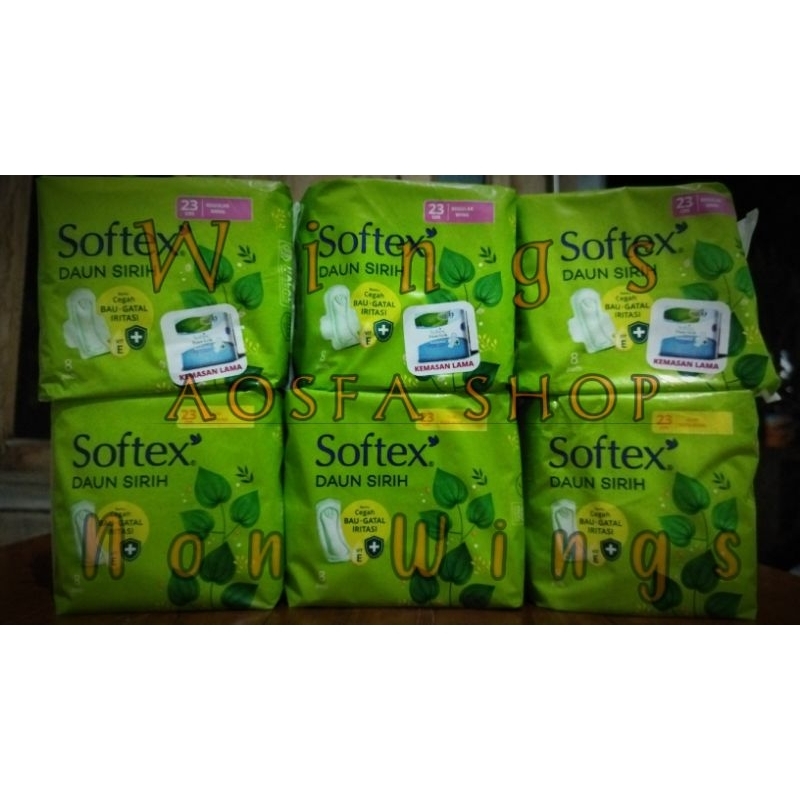Softex Daun sirih Wing 23cm 8's