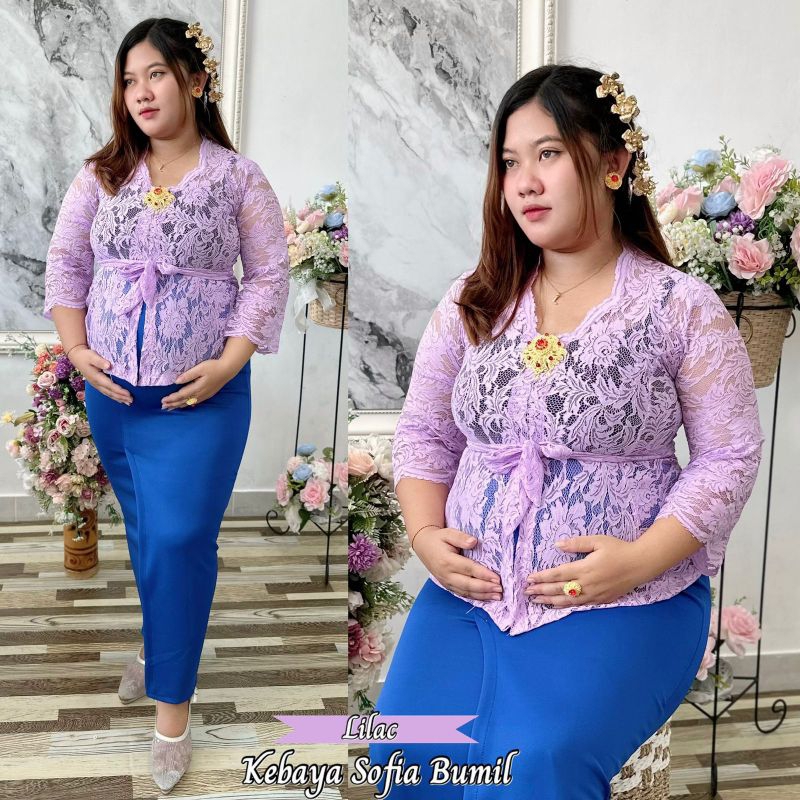 kebaya hamil Sofia strait