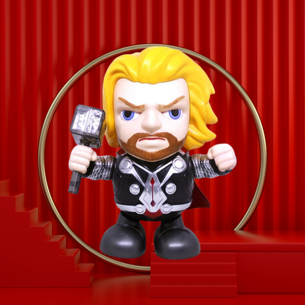 COD Mainan anak Dancing Robot Thor / Thor with LED / Super Hero