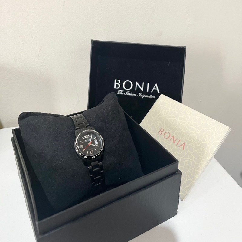 BONIA WATCH FULL BLACK