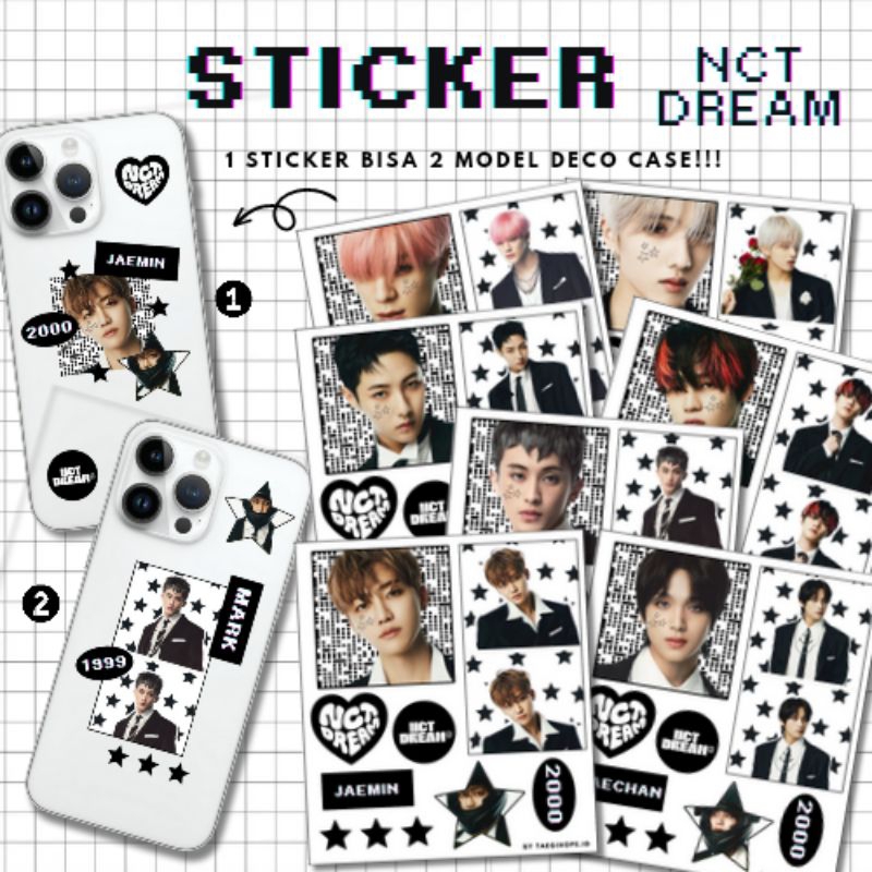 NCT DREAM STICKER CASE Ver 2