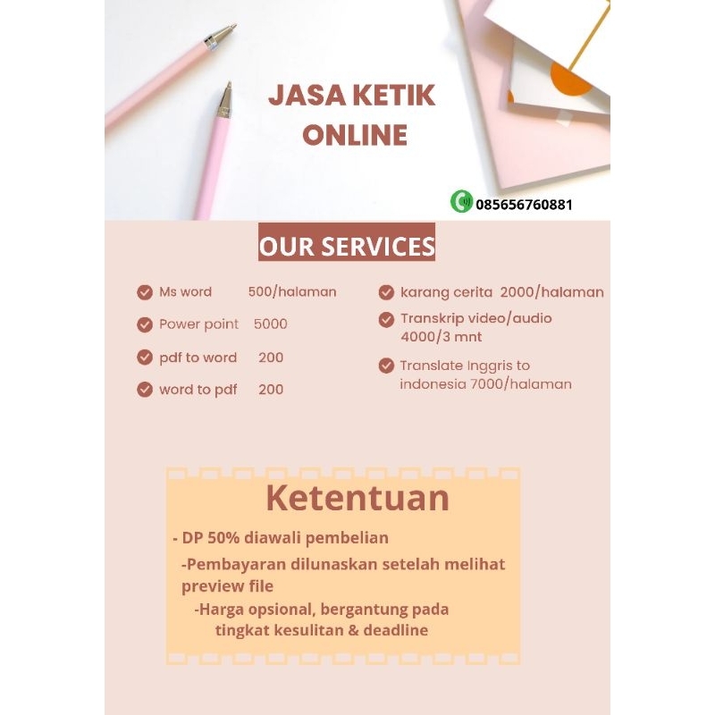 Jasa Ketik