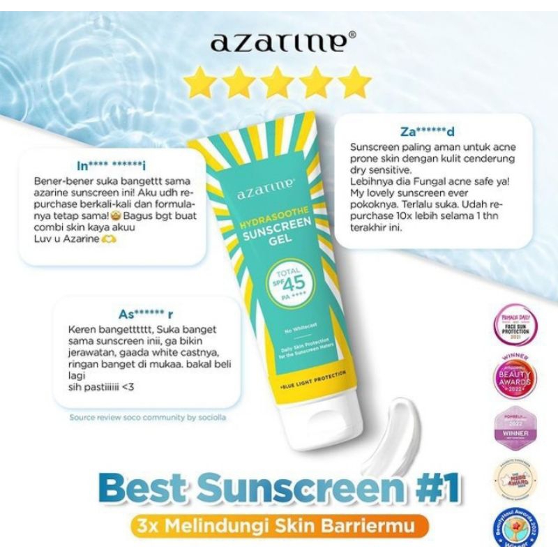 Azarine hydrasoothe