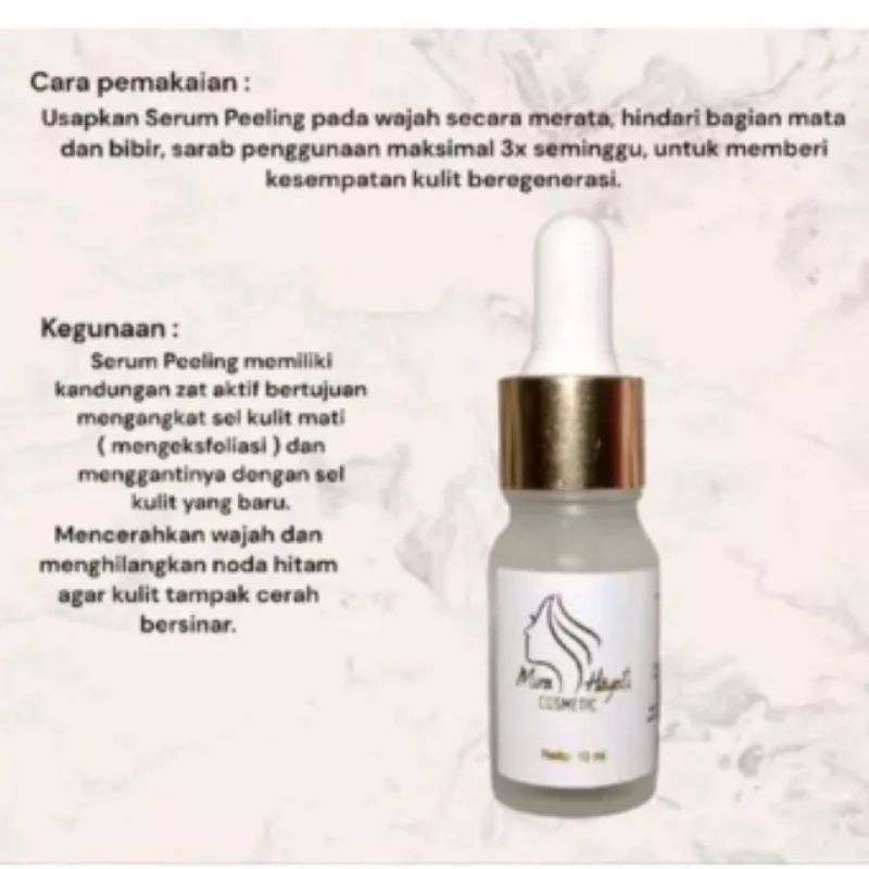 serum peeling