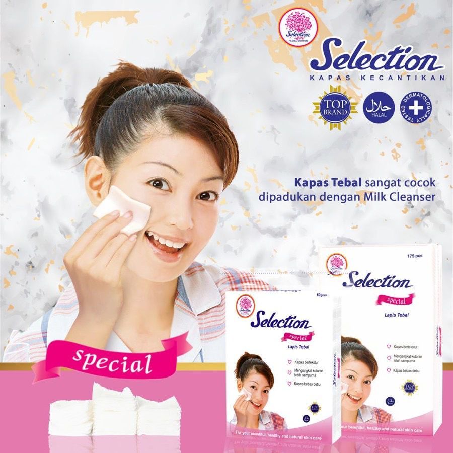 Selection Kapas Lapis Tebal 60gram