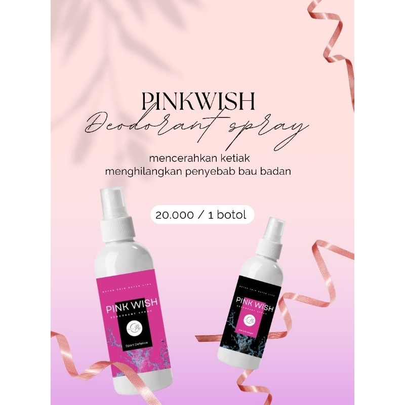 Deodoran Spray PINKWISH