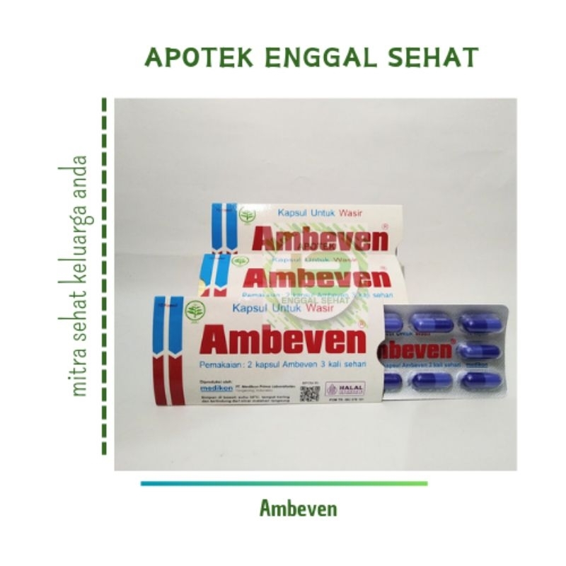 Ambeven kapsul untuk wasir