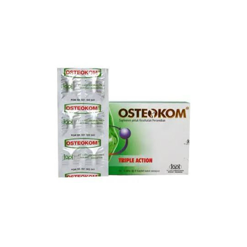 Osteokom isi 6 kapsul perlembar