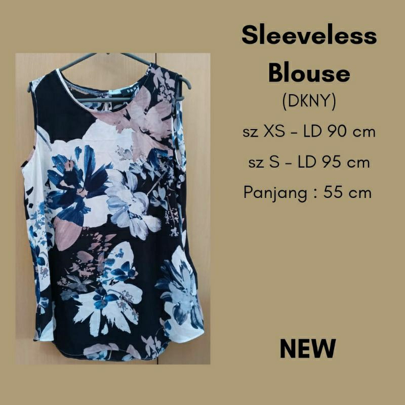 Sleeveless Blouse Bunga