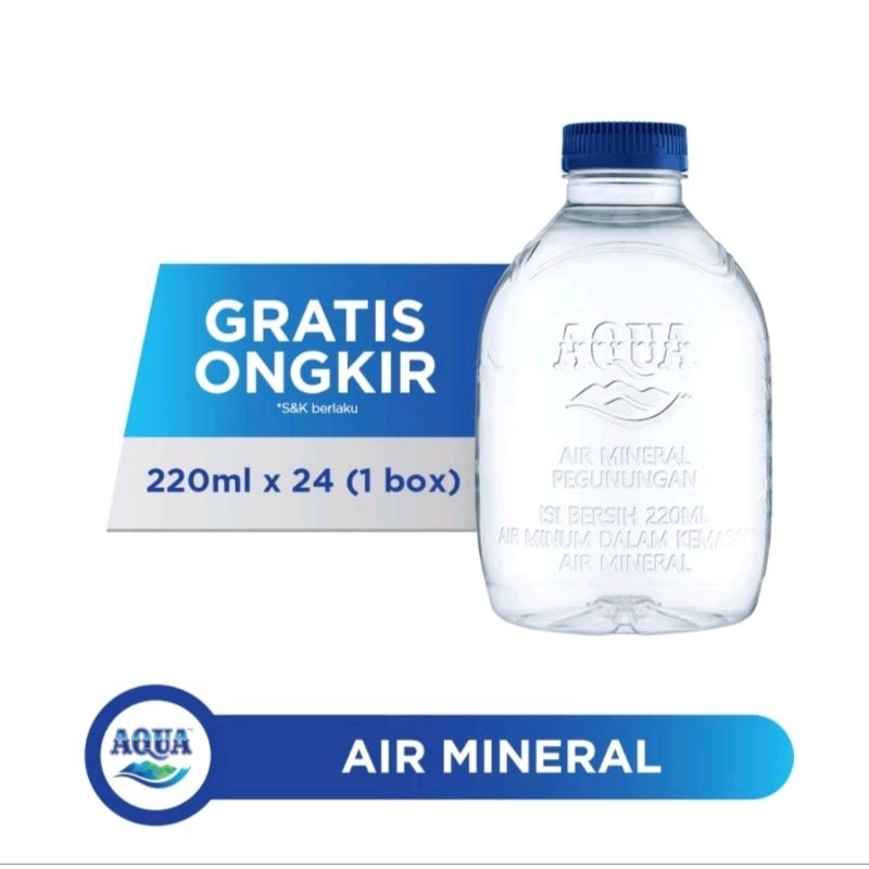 aqua cube 220 ml isi 24