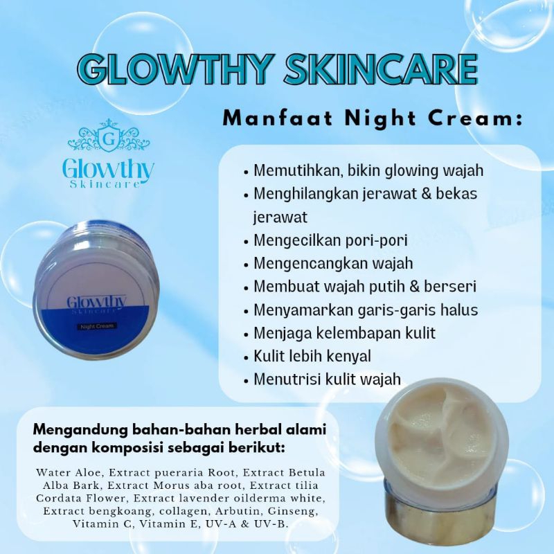 NIGHT CREAM GLOWTHY SC