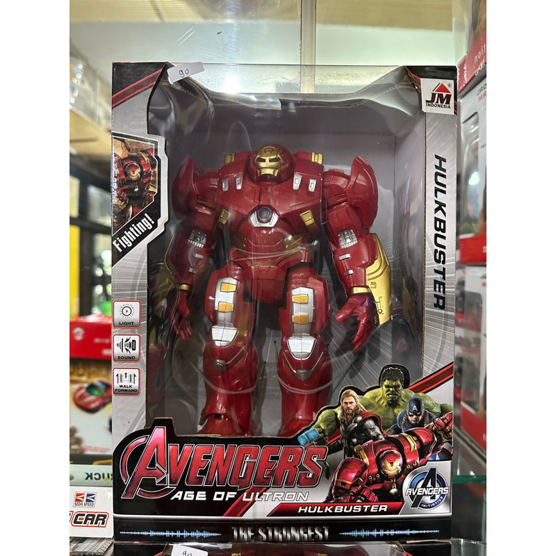 mainan robot iron man