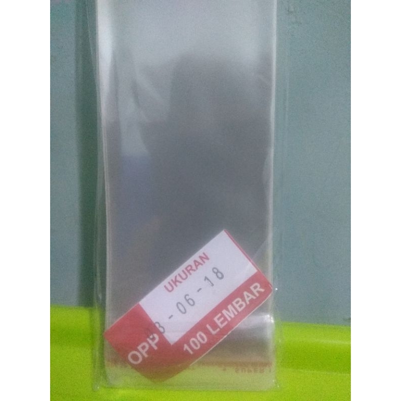 plastik sendok opp 6×18