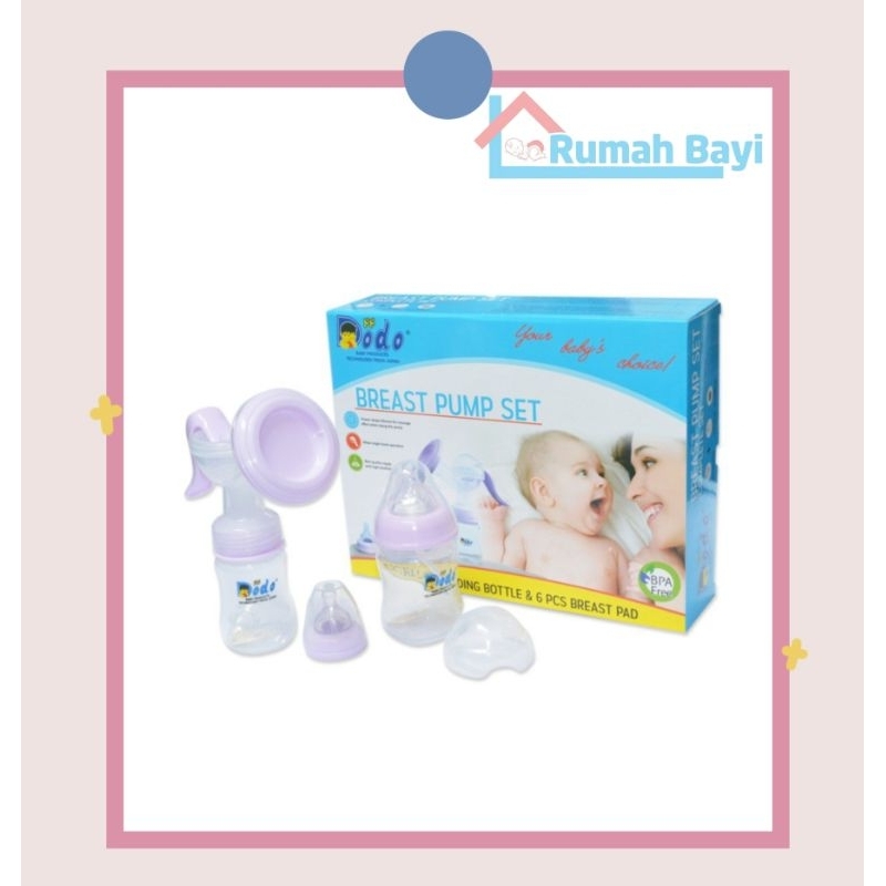 DODO BREAST PUMP SET KOMPLETE (DODO39)