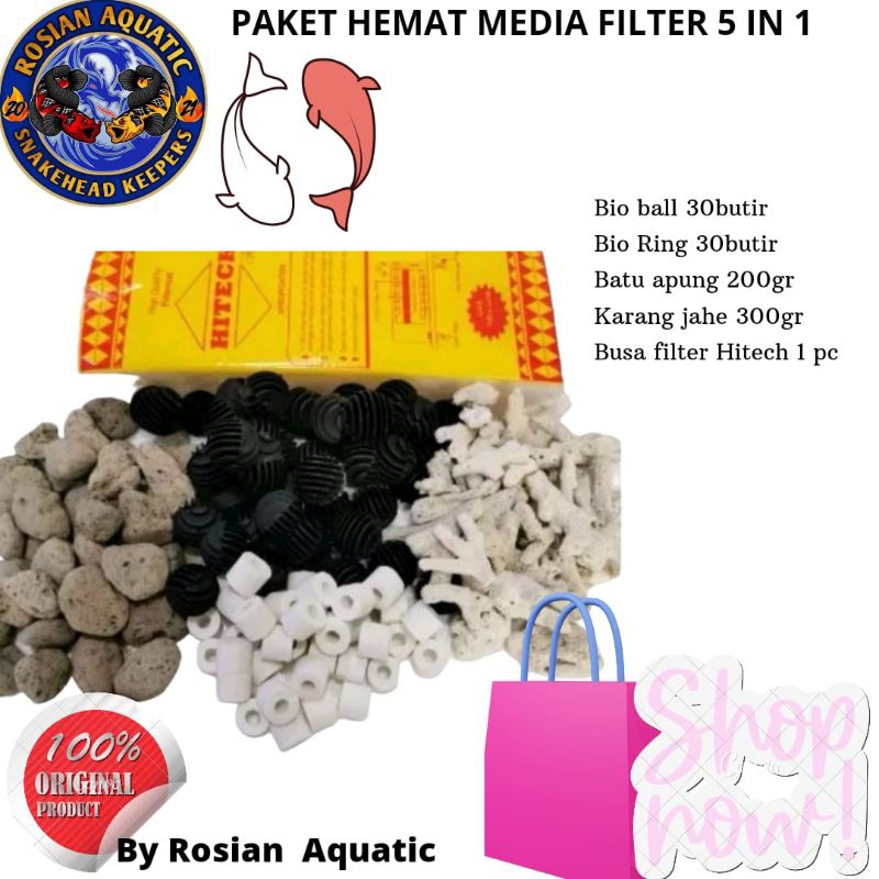 Paket Hemat Media Filter 5 in 1